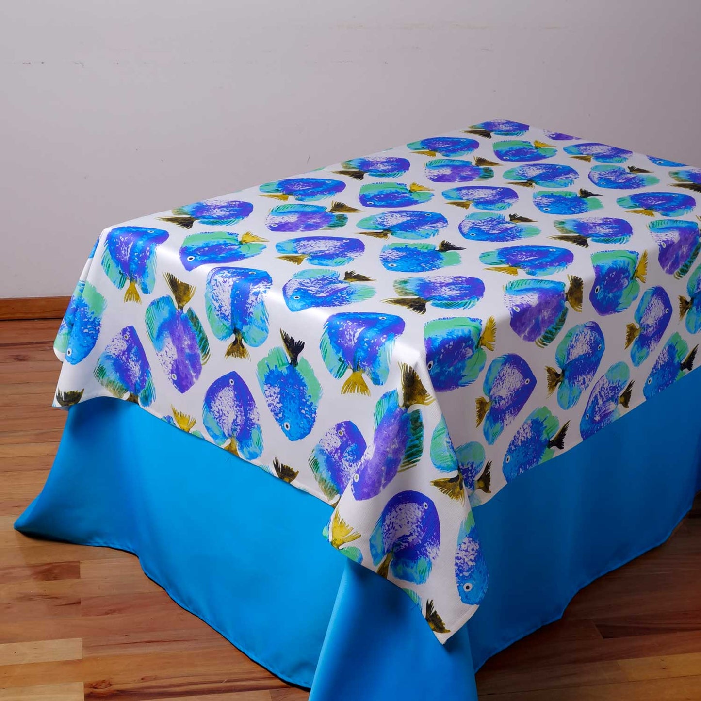 Tovaglia decori Pesci Blu