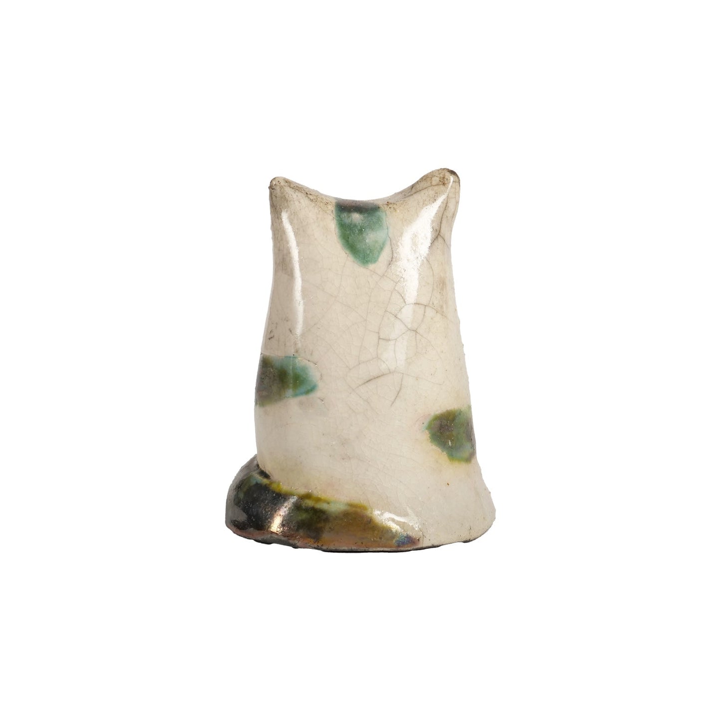 Gatto in Ceramica Raku - Artigianato Pasella