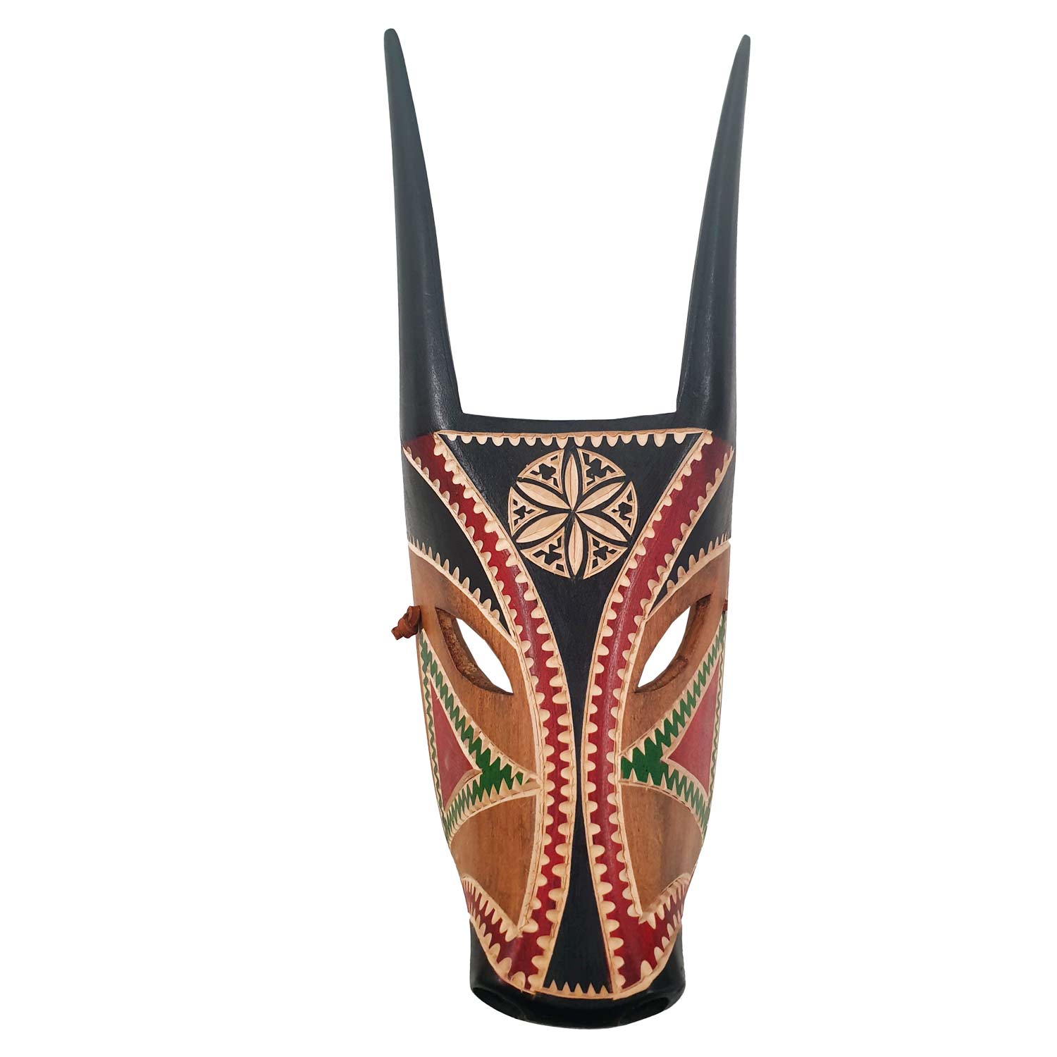 Maschera Boes originale, ragazzo, scura - Artigianato Pasella