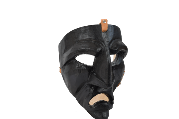 Maschera Mamuthones originale, media - Artigianato Pasella