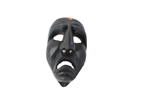 Maschera Mamuthones originale, piccola - Artigianato Pasella