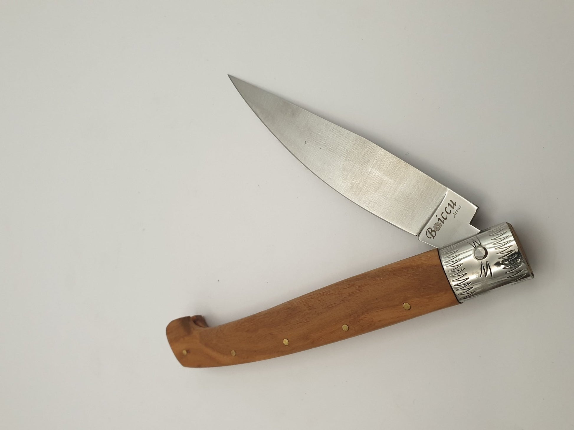 Pattadese, manico ginepro, lama 10 cm - Artigianato Pasella