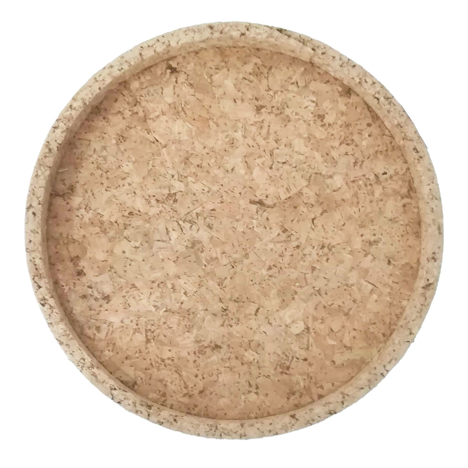 Vassoio in sughero granulato cm 25 - Artigianato Pasella