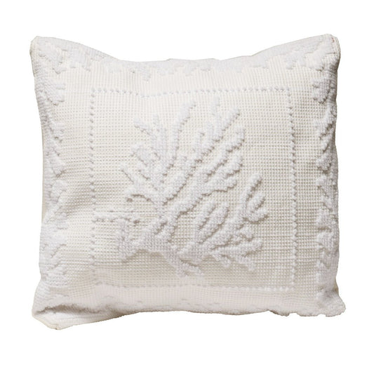 Cuscino Corallo bianco - Artigianato Pasella
