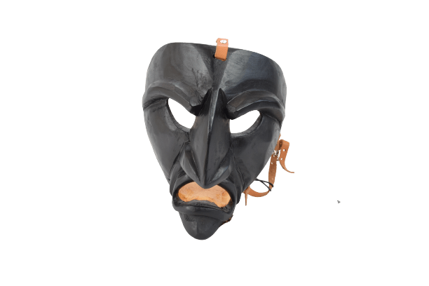 Maschera Mamuthones originale, grande - Artigianato Pasella