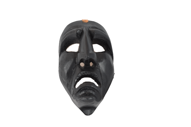 Maschera Mamuthones originale, piccola - Artigianato Pasella