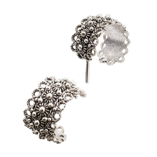 Orecchini in filigrana sarda a nido d’ape. - Artigianato Pasella