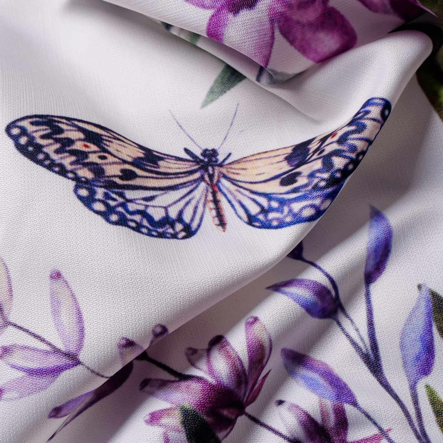 Tovaglia con decoro di fiori di Lavanda - Artigianato Pasella